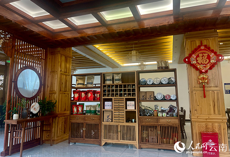 任丽华家的民宿一角。人民网记者 程浩摄